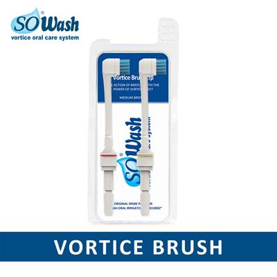 SoWash Vortice Brush - nástavce pro elektrickou ústní sprchu - 2ks