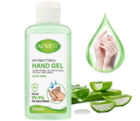 Dezinfekčný gél na ruky Aliver s Aloe Vera, 50ml