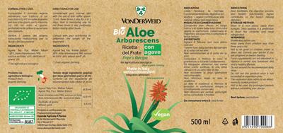 ALOE ARBORESCENS Bio - klasická receptúra s agáve a destilátom (500 ml) - AKCIA!