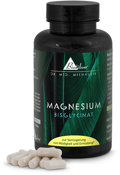 Biotikon - Hořčík: MAGNESIUM BISGLYCINAT, 120 kapslí