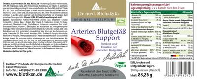 Arterien Blutgefäß Support (podpora cievneho systému)  Arterien Blutgefäß Support (podpora cievneho systému)