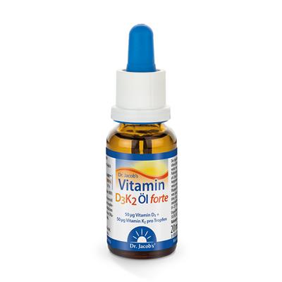 Vitamín D3K2 FORTE olej 20 ml - cena do vyprodání zásob