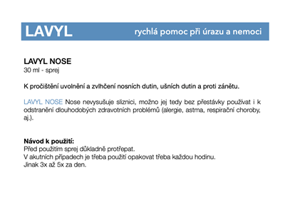 Lavylites Lavyl Nose 3x30 ml