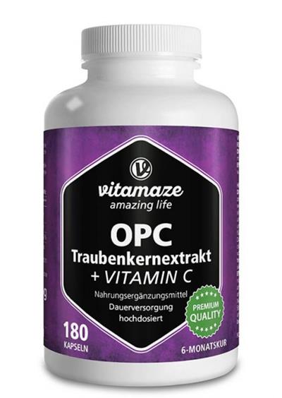 OPC vysoce koncentrovaný extrakt s vitamínem C, 6měsíční kúra