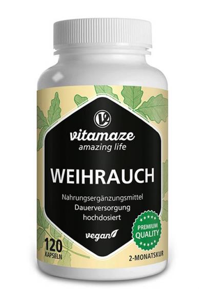 Boswellia - Weihrauch - až 900 mg v denní dávce, 2měsíční kúra