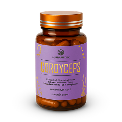 SupraMedEx CORDYCEPS v rostlinných kapslích