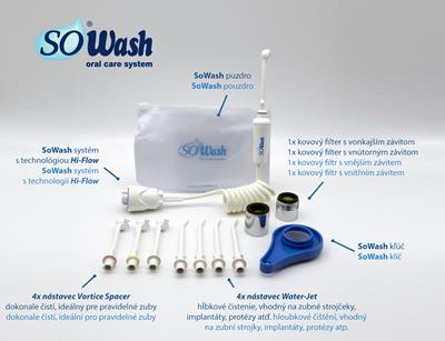SoWash Family - Rodinné balenie - Ústna sprcha SoWash Family - Rodinné balenie - Ústna sprcha