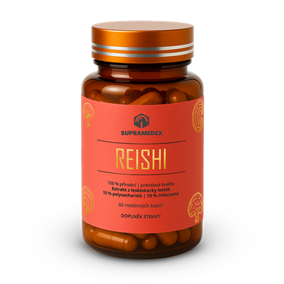 SupraMedEx REISHI v rostlinných kapslích