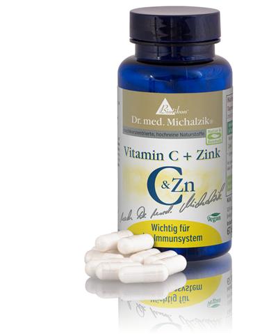 Vitamín C s organicky vázaným zinkem